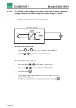 Предварительный просмотр 42 страницы Burster DIGISTANT 4420-V001 Operation Manual