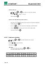 Предварительный просмотр 46 страницы Burster DIGISTANT 4420-V001 Operation Manual