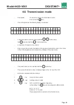 Предварительный просмотр 49 страницы Burster DIGISTANT 4420-V001 Operation Manual