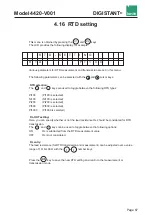 Предварительный просмотр 67 страницы Burster DIGISTANT 4420-V001 Operation Manual