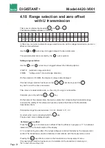 Предварительный просмотр 72 страницы Burster DIGISTANT 4420-V001 Operation Manual