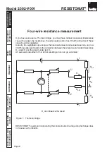 Preview for 8 page of Burster RESISTOMAT 2302-V001 Manual