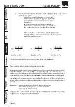 Preview for 20 page of Burster RESISTOMAT 2302-V001 Manual