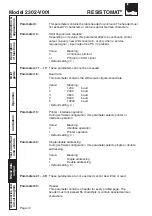 Preview for 40 page of Burster RESISTOMAT 2302-V001 Manual