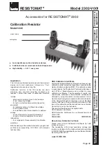 Preview for 49 page of Burster RESISTOMAT 2302-V001 Manual