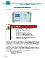 Preview for 8 page of Burster RESISTOMAT 2329 Operation Manual