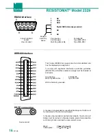 Preview for 16 page of Burster RESISTOMAT 2329 Operation Manual