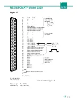 Preview for 17 page of Burster RESISTOMAT 2329 Operation Manual