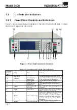 Предварительный просмотр 24 страницы Burster RESISTOMAT 2408 Manual