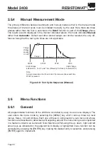 Предварительный просмотр 38 страницы Burster RESISTOMAT 2408 Manual