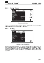 Предварительный просмотр 39 страницы Burster RESISTOMAT 2408 Manual