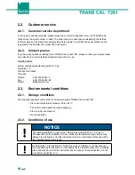 Предварительный просмотр 10 страницы Burster TRANS CAL 7281 Operation Manual