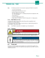 Предварительный просмотр 11 страницы Burster TRANS CAL 7281 Operation Manual