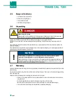 Предварительный просмотр 12 страницы Burster TRANS CAL 7281 Operation Manual