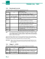 Предварительный просмотр 34 страницы Burster TRANS CAL 7281 Operation Manual