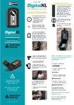 Preview for 1 page of Burton Safes Keyguard DigitalXL Instruction Booklet