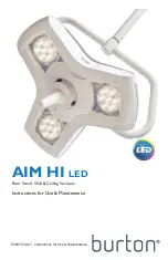 Burton AIM HI LED Instructions For Use & Maintenance предпросмотр