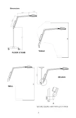 Предварительный просмотр 7 страницы Burton NOVA LED NXC Instructions For Use & Maintenance