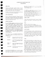 Предварительный просмотр 7 страницы Burwen laboratories SP 5200 Operating And Service Manual