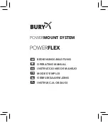 BURY POWERFLEX Operating Manual предпросмотр