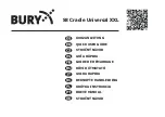 BURY S8 Cradle Universal XXL Quick User Manual preview