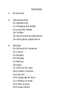 Preview for 3 page of busbi busbi7 Tablet User Manual