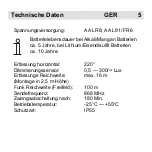 Preview for 5 page of Busch-Jaeger 6745 AGM-201 Manual