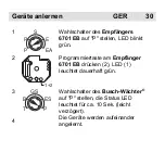 Preview for 30 page of Busch-Jaeger 6745 AGM-201 Manual