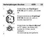 Preview for 32 page of Busch-Jaeger 6745 AGM-201 Manual