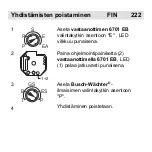 Preview for 222 page of Busch-Jaeger 6745 AGM-201 Manual