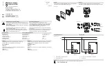 Предварительный просмотр 2 страницы Busch-Jaeger Busch-Infoline  1564 U-1 Series Installation Instructions