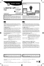 Busch+Müller LUMOTEC IQ Cyo Series Instruction Manual preview