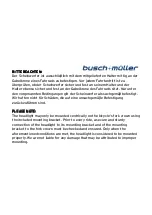 Preview for 3 page of Busch+Müller LUMOTEC IQ Cyo T 175QT Instruction Manual