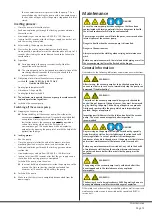 Preview for 13 page of BUSCH 7180551 Installation And Maintenance Instructions Manual