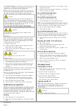 Preview for 14 page of BUSCH 7180551 Installation And Maintenance Instructions Manual