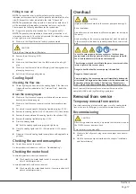 Preview for 17 page of BUSCH COBRA AC 1000 F Installation And Maintenance Instructions Manual