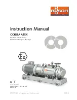 BUSCH COBRA ATEX Instruction Manual preview