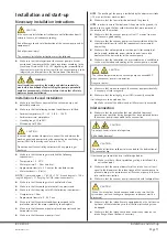 Preview for 11 page of BUSCH COBRA BC 0200 F Installation And Maintenance Instructions Manual