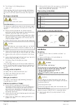 Preview for 12 page of BUSCH COBRA BC 0200 F Installation And Maintenance Instructions Manual