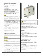 Предварительный просмотр 10 страницы BUSCH COBRA BC 0600 F Installation And Maintenance Instructions Manual