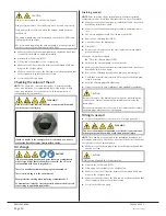 Preview for 20 page of BUSCH COBRA DS  0160 G Installation And Maintenance Instructions Manual