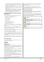 Preview for 11 page of BUSCH COBRA DS 8163 A Installation And Operating Instructions Manual