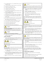 Preview for 17 page of BUSCH COBRA DS 8163 A Installation And Operating Instructions Manual