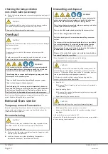 Preview for 30 page of BUSCH COBRA DS 8163 A Installation And Operating Instructions Manual