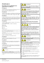 Предварительный просмотр 30 страницы BUSCH COBRA NC 0100 300 B Series Supplement Of Installation And Maintenance Instructions