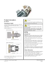 Preview for 3 page of BUSCH COBRA NC 400 B Installation And Maintenance Manual