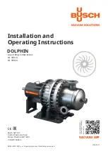 BUSCH DOLPHIN LN 3001 A Installation And Operating Instructions Manual preview