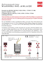 Предварительный просмотр 1 страницы BUSCH H0 5903 Operating Instructions Manual