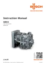 BUSCH MINK MA 0018 A Instruction Manual preview