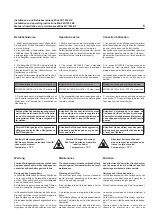 Preview for 6 page of BUSCH Mink MI 1252 BV Installation And Operating Instructions Manual